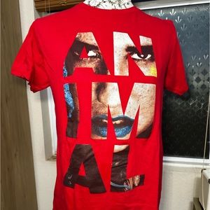 Red Kesha “Animal” shirt